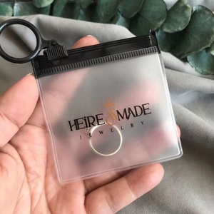 Impresión de logotipo personalizado Biodegradable PVC esmerilado traje de baño ropa Ziplock bolsa de embalaje de plástico cosmético Slider bolsa con cremallera - Product Image 3