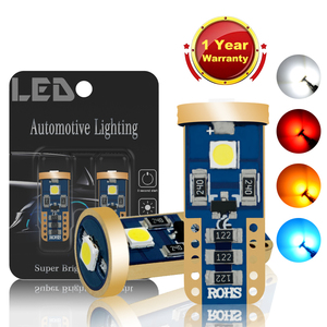<span class=keywords><strong>Ampoule</strong></span> LED T10 W5W Canbus sans erreur 3030 3-SMD Super Lumineuse pour feux <span class=keywords><strong>de</strong></span> positionnement intérieurs <span class=keywords><strong>de</strong></span> voiture - Product Image 1