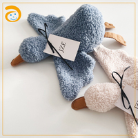 Jouet de confort pour bébé ultra doux multicolore, jouets en peluche d'animaux pour enfants, couette en peluche, poupée Reborn et couverture en peluche en gros pour OEM
