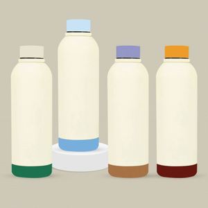 Nouvelle bouteille d'eau en acier inoxydable à double paroi avec logo personnalisé, colorée, pour le bureau et la maison - Product Image 5