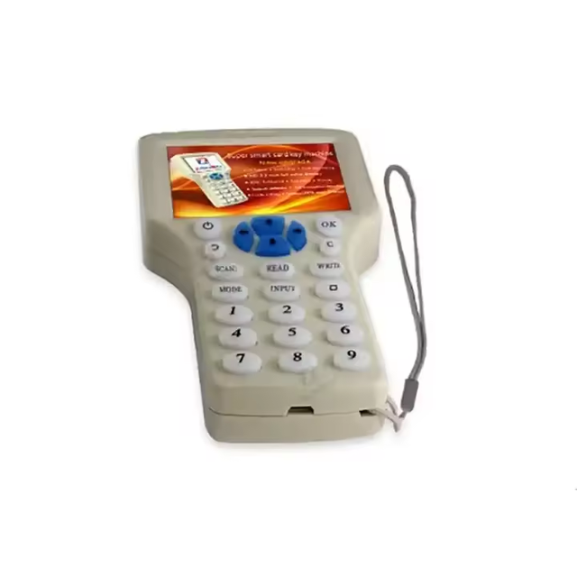 10 Frequency Programmer 125KHz 13.56MHz Encrypted Decoder Writable RFID Reader Writer Duplicator