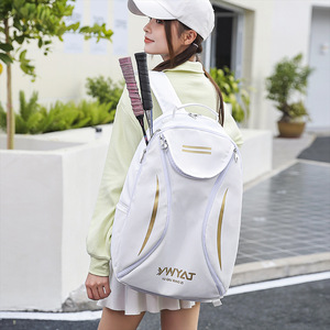 Bolsa de Raqueta de Tenis Profesional Personalizada de Nailon, Impermeable, Antirrobo, Mochila de Bádminton para Deportes de Hombre y Mujer, de Lona - Product Image 5