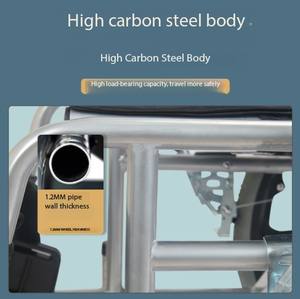 Chaise de levage pour soins de santé familiaux fauteuil roulant étanche avec bassin pour chaise de transfert de soins infirmiers paralysés - Product Image 2