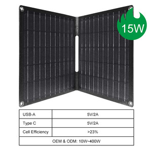 Mô Hình Mới Có Thể Gập Lại Di Động Năng Lượng Mặt Trời Bảng Điều Khiển 10W <span class=keywords><strong>15W</strong></span> 20W 30W 40W 50W 60W Gấp Năng Lượng Mặt Trời Bảng Điều Khiển Cho Ngân Hàng Điện - Product Image 3