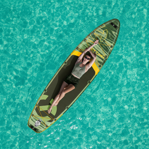 โรงงานผลิตบอร์ดยืนพายแบบเป่าลม Sup Daska ขนาด 11'6"*35"*6" สำหรับกิจกรรมทางน้ำ ปิดผนึกด้วยความร้อน CT18/8 มั่นคงและทนทาน - Product Image 1