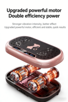 Appareil de vibration intelligent pour amincissement corporel complet, équipement d'exercice pour réduire la graisse du ventre et de la taille, en matériau PC, charge maximale 150 kg