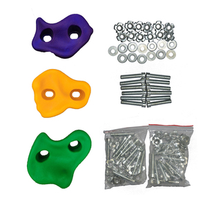 Best Seller kid outdoor fun speed on wall with screw rock climbing holds