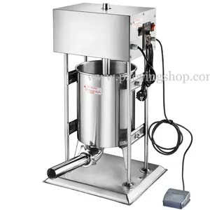 Commercial Butcher Vertical 15L Electric Sausage Stuffer Machine