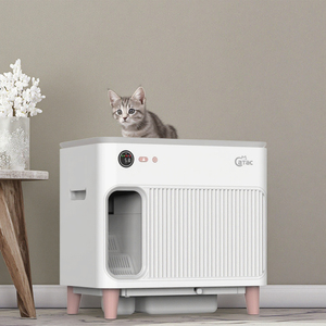 Caja de arena automática para gatos con control de aplicación, caja de arena autolimpiante WIFI sin olores, inodoro para mascotas, caja de arena de capacidad Extra grande - Product Image 6