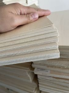 <span class=keywords><strong>Fogli</strong></span> di <span class=keywords><strong>compensato</strong></span> di tiglio di alta qualità da 1,5 mm, 2 mm, 3 mm, 4 mm, 5 mm, 6 mm per taglio laser - Product Image 6