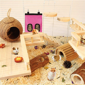 ถุงหญ้ากระต่ายแบบแขวนสำหรับหนูตะเภาและชินชิลล่า ลายผลไม้ ทำจากไนลอน - Product Image 2