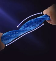 Eslinga de correas de poliéster 100% de alta resistencia 2-500kg a 10-50 toneladas Capacidad de elevación Certificado Plano 30T y 15-40T Tejido