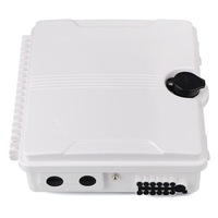 Boîtier de distribution de fibre optique 8 cœurs SC 1x8 extérieur étanche IP65, boîtier de terminaison FTTX, boîtier de répartition de fibre optique FTTH