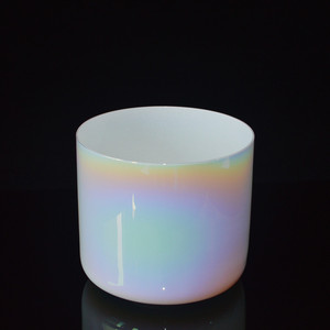 Cuenco de Cristal Blanco Alquímico de Cuarzo para Sonoterapia, Directo de Fábrica HF, Instrumento de Meditación - Product Image 3