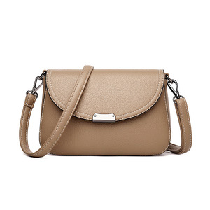 Nuevo Bolso Bandolera con Solapa para Mujer, Color Sólido, PU, Bolso de Mano para Dama, Moderno, de Lujo, de Diseñador, Bolso de Hombro Individual - Product Image 1