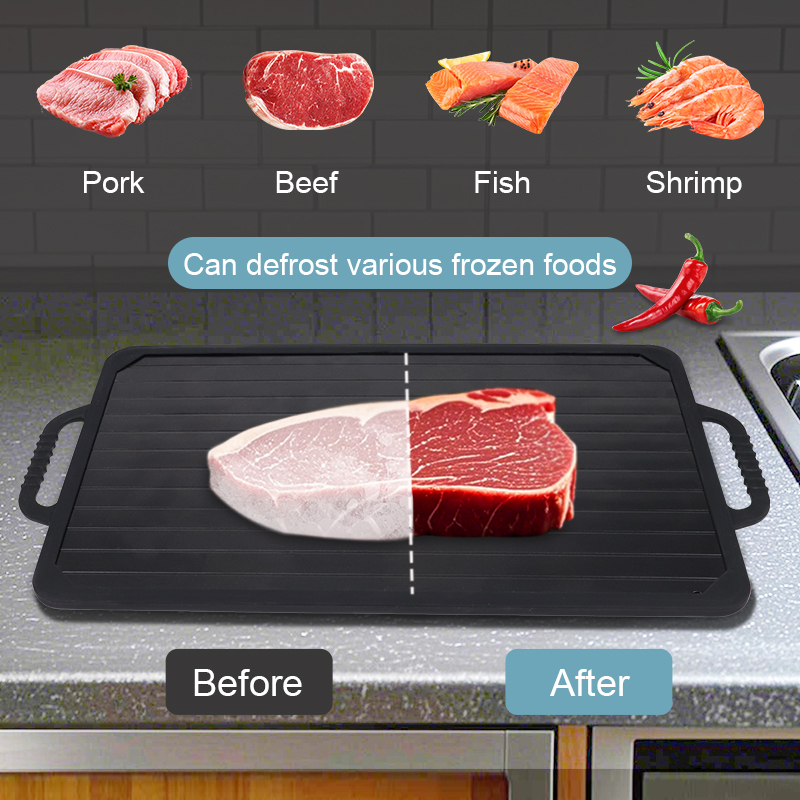 Aluminum Defrosting Tray for Frozen Meat