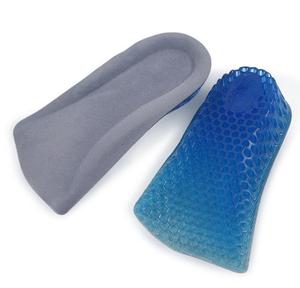 F0267 Semelles intérieures <span class=keywords><strong>en</strong></span> <span class=keywords><strong>silicone</strong></span> <span class=keywords><strong>pour</strong></span> augmenter la hauteur Semelles de coussin demi-<span class=keywords><strong>talon</strong></span> Soulager la douleur au pied Protecteurs de <span class=keywords><strong>talon</strong></span> Inserts de coupe Coussinets <span class=keywords><strong>en</strong></span> gel 3CM - Product Image 5