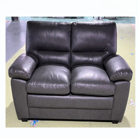 Fauteuils et Canapés de Salon en Cuir PU à Prix Usine, Ensemble Traditionnel d'Angle Inclinable avec Consoles