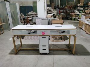 Yicheng le prix le plus bas Table de manucure <span class=keywords><strong>pas</strong></span> <span class=keywords><strong>cher</strong></span> utilisé Table de manucure manucure ongles Table supérieure en marbre de vente en ligne - Product Image 4