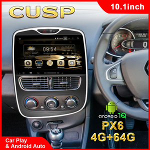 Autoradio Android 10,1 pouces pour Renault Clio 2012+ avec climatisation manuelle, navigation GPS, CarPlay sans fil, Android Auto, DSP - Product Image 3