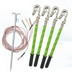 35mm2-120mm2 Earthing Device/Earthing Set Ground Rod and Copper Earth Wire