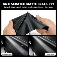 Protection de peinture automobile en TPU PPF noir mat auto-réparateur anti-UV en gros