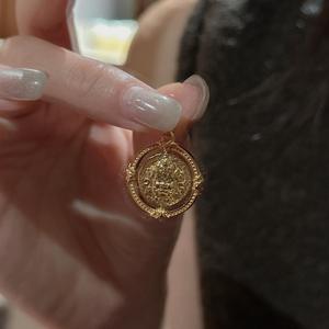 Colgante de Plata de Ley S925 con Estrella Hexagonal de Circonita, Estilo Francés Vintage, Diseño de Nicho, Microincrustaciones, Primeros Colgantes de Diamantes - Product Image 4