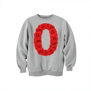 Dropped Shoulder Oversize Men & <b>Women</b> <b>Sweatshirts</b> with Printed logo - Product Image 1