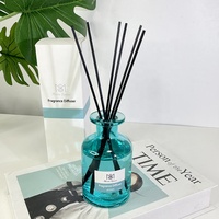 Diffuseur de parfum à roseaux décoratif de luxe, nouvelle conception 2024, décoration intérieure, aromathérapie, marque privée, vente en gros, flacon d'huile personnalisé