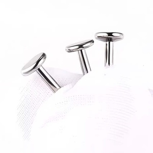 F136 <b>Titanium</b> Lip <b>Studs</b> Silver Zircon Wedding Body Jewelry Couples Cold Sex Bohemian Spike Ear <b>Studs</b> Flat Bottom Rod Accessories - Product Image 4