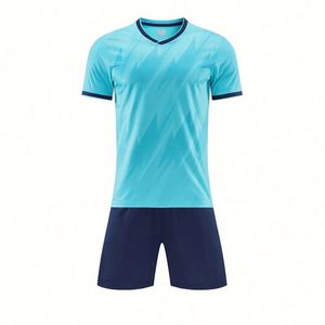 Uniforme de Fútbol Rojo para Adultos, Talla Grande, Venta Caliente, Alta Calidad, 100% Poliéster, Transpirable - Product Image 2