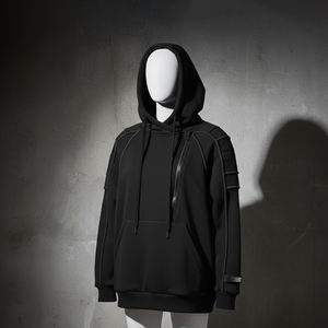 Sudadera con Capucha de Algodón Tejido de Estilo Deportivo para Hombre, con Colores Personalizables y Opción de Marca Privada - Product Image 3