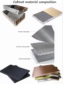 Baineng hiện đại chất lượng cao tùy chỉnh nhỏ thép không gỉ tủ bếp hoàn chỉnh thiết lập đa chức năng thực phẩm tủ khóa cho nhà - Product Image 5