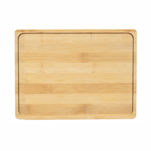 Grande planche à découper en bambou Surface à découper en grain de bois naturel pour une cuisine calme et lente - Product Image 2
