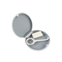 Boîte de rangement magnétique personnalisée Decaresmile pour aligneurs dentaires, étui pour appareil de rétention, boîtes orthodontiques en silicone colorées