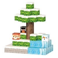 Cube magnétique 52 pièces Iceberg UV couleur impression jouet 2cm bloc de construction magnétique carré bac à sable de glace éducatif pour les enfants