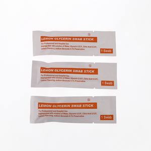 Medmount steril medis sekali pakai 7.5cm/10cm/15cm Lemon gliserin <span class=keywords><strong>Swabstick</strong></span> untuk membersihkan mulut dan tenggorokan - Product Image 5