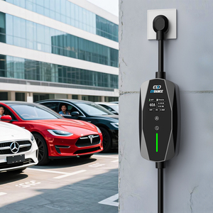 เครื่องชาร์จในรถยนต์แบบพกพา EV สำหรับ40A ชนิดที่1ที่ชาร์จแบบเร็วที่ชาร์จแบบ Nema14-50ที่ชาร์จมือถือเอาต์พุต9.6KW ชาร์จเร็ว - Product Image 6