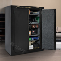 CEQSAFE Stahl Schwerlast-Tresorschrank mit Hochsicherheits-Digitaltresor und Waffendepot