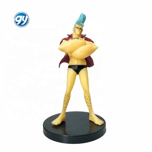Ensemble de figurines d'anime One Piece <span class=keywords><strong>Luffy</strong></span> Zoro Chopper Sanji Ship 9 pièces, modèle en PVC écologique, en boîte, à collectionner - Product Image 3