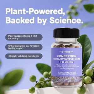 OEM/ODM Capsules vitaminiques prénatales Conception Suppléments de fertilité pour les femmes Aide l'équilibre hormonal de l'<span class=keywords><strong>ovulation</strong></span> et cycles réguliers - Product Image 5