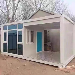 Insulated Galvanized Steel Sandwich Panel Container Warm <strong>Camping</strong> Accommodation <strong>Unit</strong> Waterproof/Windproof/Rotproof Functions - Product Image 4