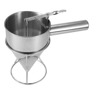 1200ML Aço Inoxidável Sustentável Lava-louças Seguro Funil Polvo Bolas Funil Ferramenta Waffle Batter Dispenser Pancake Maker - Product Image 5