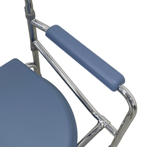 Silla de Baño y Inodoro CA894 Estable y Segura para Personas con Discapacidad, Cuidado Médico para Ancianos, Equipo de Seguridad para Baño de Acero, Altura Ajustable, Directo de Fábrica - Product Image 4