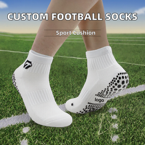 Wholesale Custom Crew <b>Socks</b> Jacquard Cushioned <b>Compression</b> Athletic Soccer <b>Socks</b> Moisture Wicking Low MOQ OEM Manufacturer - Product Image 2