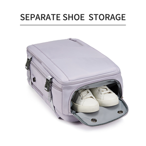 Thực hiện trên máy tính xách tay Ba lô chuyến bay được phê duyệt Ba lô thể thao không thấm nước cao đẳng Túi giản dị Daypack kinh doanh với ngăn giày - Product Image 5