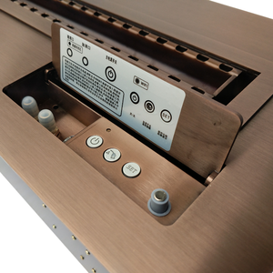 Chimenea <span class=keywords><strong>de</strong></span> <span class=keywords><strong>Bioetanol</strong></span> Moderna con Llamas Reales, Control Remoto, <span class=keywords><strong>de</strong></span> Acero para Sala <span class=keywords><strong>de</strong></span> Estar, en Oferta - Product Image 4