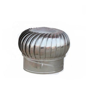 Ventas calientes 600mm Acero inoxidable 304/201 Ventilador de escape de techo autodirigido Ventilador de ventilación impulsado por el viento - Product Image 6