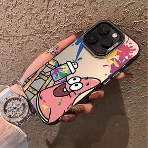 Custodia per Cellulare iPhone 16 Pro Max con Effetto Laser Argento <span class=keywords><strong>Spongebob</strong></span>, Compatibile con iPhone 15 14 13 Promax, Antiurto - Product Image 3