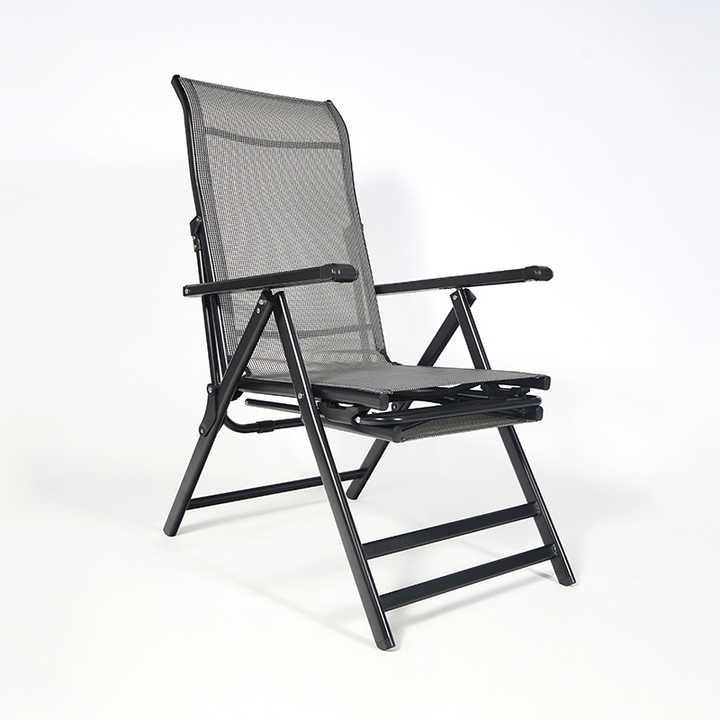 sling chair with footrest